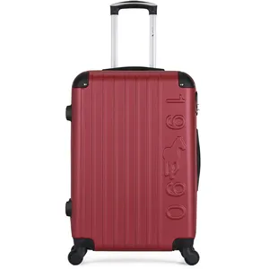 GENTLEMAN FARMER - Valise Cabine ABS PORTER 4 Roues 55 cm - BORDEAUX pas cher