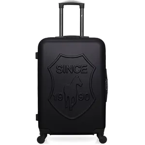 GENTLEMAN FARMER - Valise Weekend DAMON 65 cm 4 Roues - noir pas cher