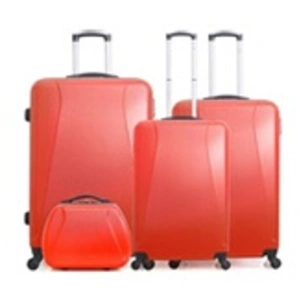 Comparateur de prix : Hero - 3 Valises 4 roues simples Lanzarote-C 75/65/55/30 cm & Vanity rouge T.U
