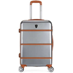 - valise cabine walter 55 cm 4 roues - gris pas cher