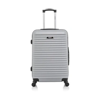 Comparateur de prix : BLUESTAR - Valise Weekend ABS BRAZILIA 4 Roues 65 cm - GRIS