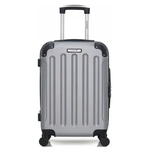 Valise cabine MADRID - BLUESTAR - 55 cm - 4 roues - Taille S - Gris pas cher