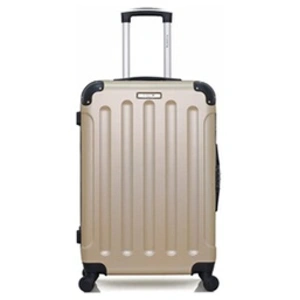 Bluestar - Valise Moyen Séjour 4 roues simples Madrid 65 cm dorée T.U pas cher