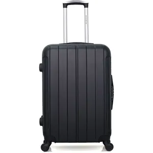Valise - BLUESTAR - NAPOLI - Weekend - 4 roues - 65 cm - Noir pas cher