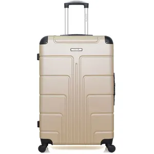 Valise - BLUESTAR - OTTAWA - Grand format - 4 roues - 75 cm - Beige pas cher