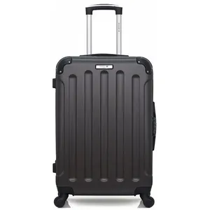 Valise - BLUESTAR - MADRID - Weekend - 4 roues - 65 cm - Gris foncé pas cher