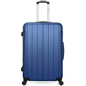 BLUESTAR - Valise Grand Format ABS NAPOLI 4 Roues 75 cm - MARINE pas cher