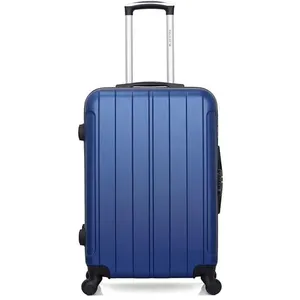 BLUESTAR - Valise Weekend ABS NAPOLI 4 Roues 65 cm - MARINE pas cher