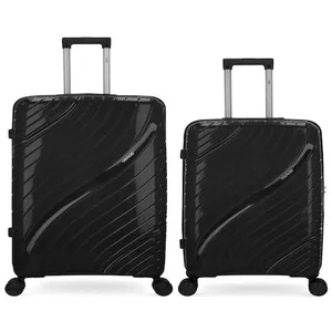 Obago - 2 Valises Rigides Grand Format et Taille Moyenne Lyra Noires O...Vendu parkaufland