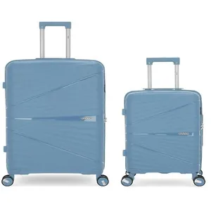 Obago - 2 Valises Rigides Grand Format et Cabine Vela Bleu Clair OSVendu parkaufland