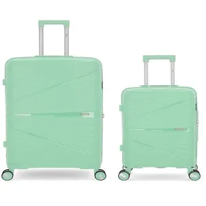 Obago - 2 Valises Rigides Grand Format et Cabine Vela Vert Clair OSVendu parkaufland