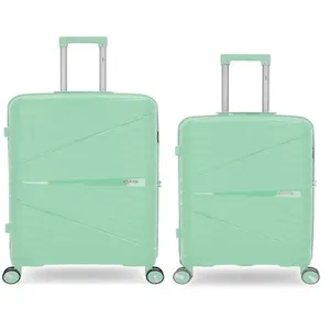 Obago - 2 Valises Rigides Grand Format et Taille Moyenne Vela Vert Cla... pas cher