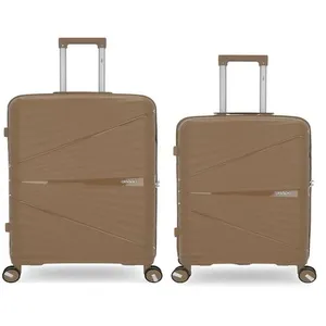 Obago - 2 Valises Rigides Grand Format et Taille Moyenne Vela Taupe OS pas cher