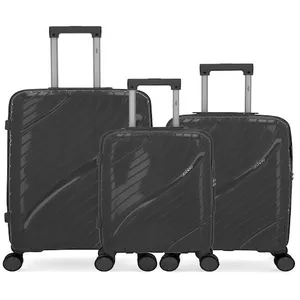 Obago - 3 Valises Rigides Taille Moyenne, Cabine et Cabine XS Lyra Jau... pas cher