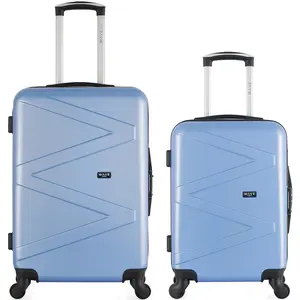 Wave Paris - Lot de 2 valises week-end et cabine Amazone bleu doré OS pas cher