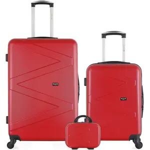 Wave Paris - Lot de 2 Valises grand format, cabine et Vanity Amazone b... pas cher