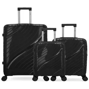 Obago - 3 Valises Rigides Grand Format, Cabine et Cabine XS Lyra Noire... pas cher