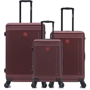 Lot de 3 Valises Rigides Grand Format, Taille Moyenne et Cabine GSTAAD pas cher