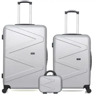 Wave Paris - Lot de 2 Valises grand format, weekend et Vanity Amazone ... pas cher