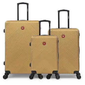 Lot de 3 Valises Rigides Grand Format, Taille Moyenne et Cabine OLTEN
