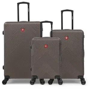 Lot de 3 Valises Rigides Grand Format, Taille Moyenne et Cabine OLTEN