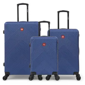 Lot de 3 Valises Rigides Grand Format, Taille Moyenne et Cabine OLTEN