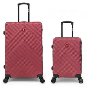 Lot de 2 Valises Rigides Grand Format et Cabine OLTEN