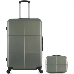 Hero - Lot Valise grand format et Vanity Coronado kaki OS pas cher