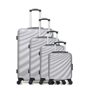 Comparateur de prix : WAVE PARIS - SET DE 4 ABS DANUBE-M 4 roues - GRIS