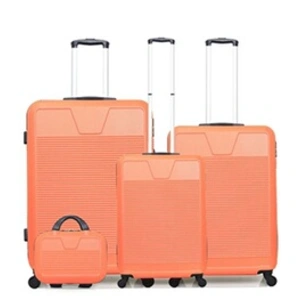 Comparateur de prix : Set de 4 valises - WAVE PARIS - SELENGA-C - 4 roues - Corail