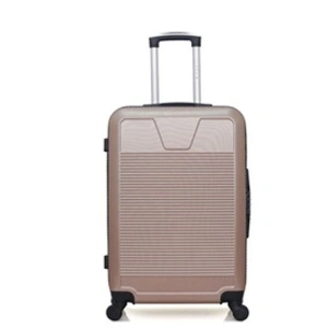 Comparateur de prix : Valise - WAVE PARIS - SELENGA - Weekend - 4 roues - 65 cm - Rose doré