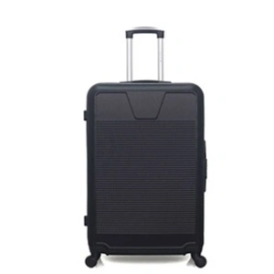 Valise rigide Selenga Wave Paris grand format 75 cm - 4 roues - Noir pas cher