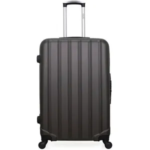 HERO - valise grand format abs himalaya 75 cm 4 roues - gris fonce pas cher