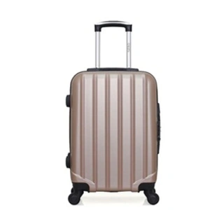SWISS KOPPER HERO - Valise Cabine ABS HIMALAYA 55 cm 4 Roues - ROSE DORE pas cher