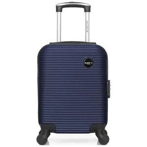 Bluestar - Valise Cabine XXS 4 roues simples London 46 cm bleue T.U pas cher
