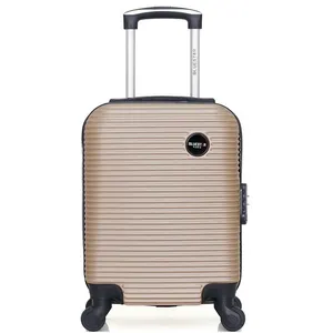 Bluestar - Valise Cabine XXS 4 roues simples London 46 cm beige T.U pas cher