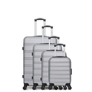 Comparateur de prix : Hero - 4 Valises 4 roues simples Renoso-M 75/65/55/46 cm grises T.U