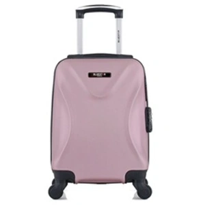 bluestar - valise cabine xxs abs garibaldi 4 roues 46 cm - rose dore pas cher