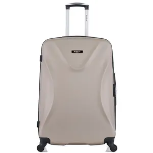 Valise - BLUESTAR - GARIBALDI - Grand format - 4 roues - 75 cm - Beige pas cher