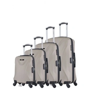 Comparateur de prix : Bluestar - 4 Valises 4 roues simples Garibaldi-M 75/65/55/42 cm beiges T.U