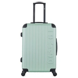 gentleman farmer - valise weekend abs porter 4 roues 65 cm - vert eau pas cher