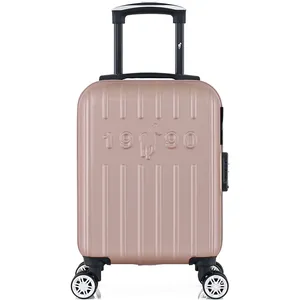 - valise cabine xxs archie 46 cm 4 roues - rose dore pas cher