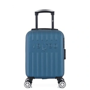 GENTLEMAN FARMER - Valise Cabine XXS ARCHIE 46 cm 4 Roues - bleu paon pas cher