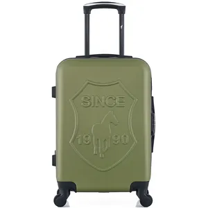 - valise cabine damon 55 cm 4 roues - kaki pas cher