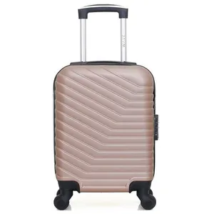 Comparateur de prix : wave paris - valise cabine xxs lena 46 cm 4 roues - rose dore