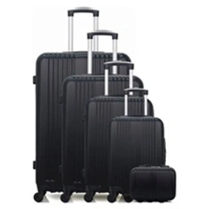 Comparateur de prix : Non communiqué hero - set de 5 abs lipari-u 75 cm 4 roues - noir