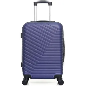 - valise cabine abs lena 55 cm - marine pas cher