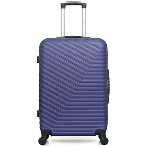 Valise - WAVE PARIS - LENA - Weekend - 65 cm - 4 roues - ABS - Marine pas cher