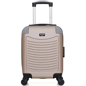 - valise cabine xxs congo 46 cm 4 roues - beige pas cher