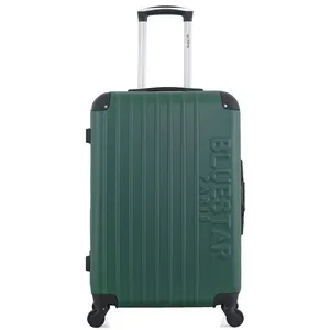 BLUESTAR - Valise Weekend ABS BUCAREST 4 Roues 65 cm - VERT pas cher